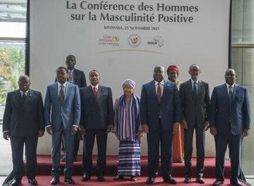 African leaders lead continental call on positive masculinity to end Violence Against Women and Girls: Men’s conference.